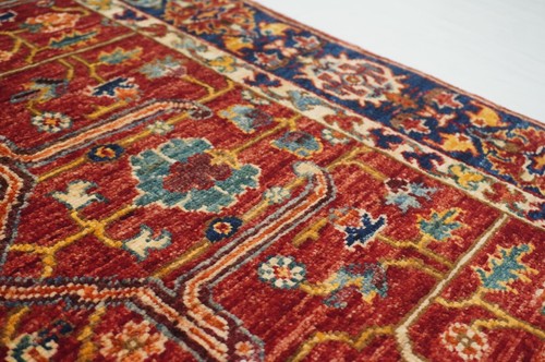 3 x 5 ft Red Bidjar Oriental Afghan Hand Knotted Traditional Area Rug - Picture 8 of 16