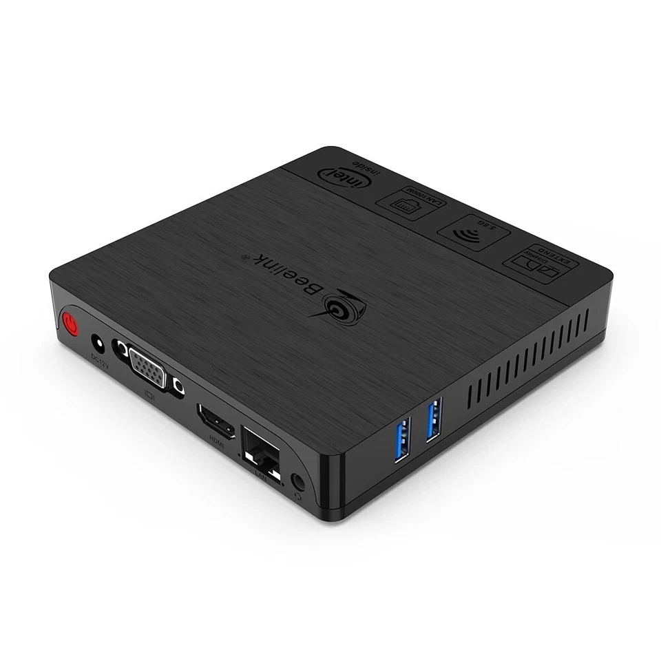 Beelink BT4 Mini PC - Intel Atom X5-Z8500, 4GB DDR3, Win10, 64GB eMMC 4K - Image 3 of 4