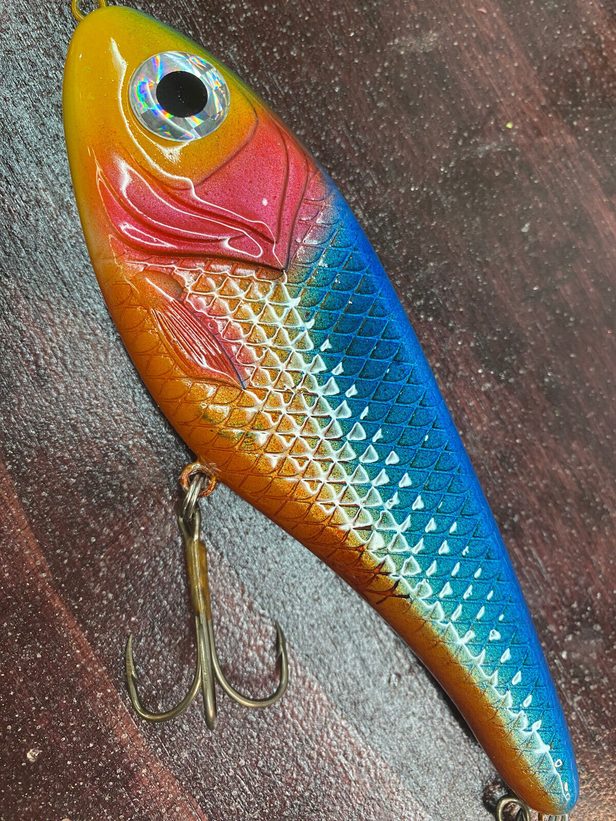 L537 - 6 Mac Daddy Suspending fishing lure - custom colors