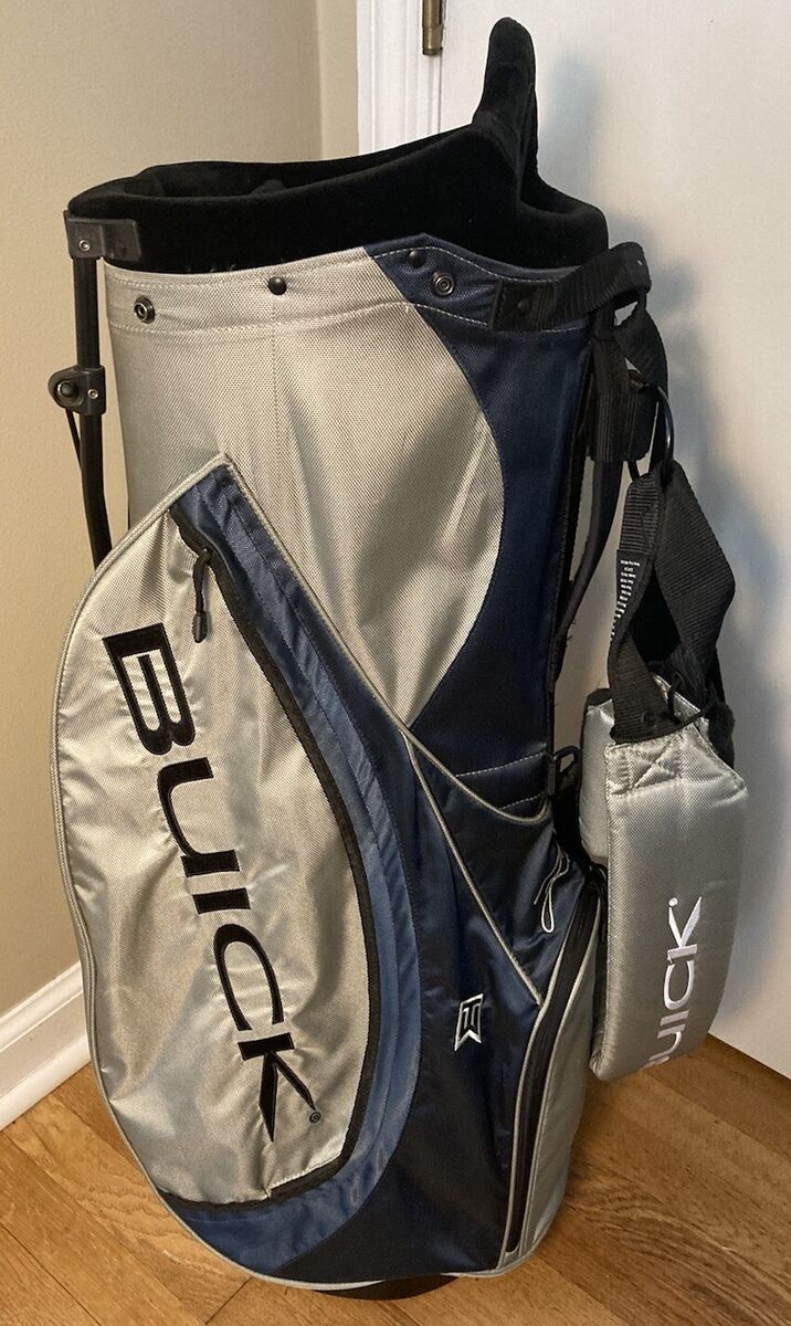 Tiger Woods Nike Buick Golf Bag Carry Stand 4 Div. Dual Tiger Woods Nike Buick Golf Bag Carry Stand 4 Div. Dual