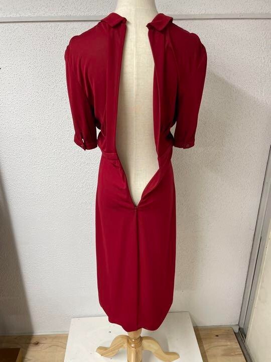 GUCCI Dress Short Sleeve Women Size M Viscose Red | eBay GUCCI Dress Short Sleeve Women Size M Viscose Red | eBay