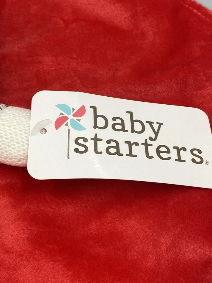 Плюшевое рождественское защитное одеяло Baby Starters Sock Monkey Lovey My First - Изображение 4 из 4