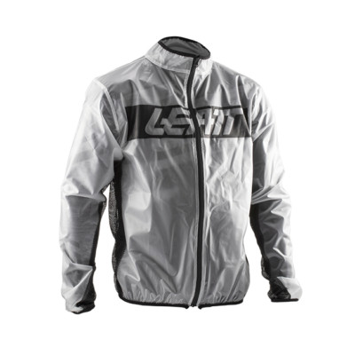 LEATT REGENJACKE RACE COVER TRANSPARENT ERWACHSENE WASSERDICHT MOTOCROSS MX ENDURO BMX MTB