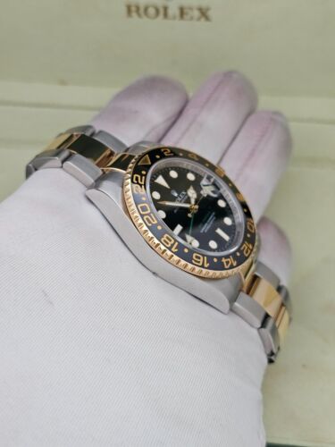 Rolex GMT-Master II Black Watch - 116713LN 2006 Box & Papers, 2011 Rolex Service - Picture 2 of 17