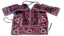 Exotic Old Banjara Tribal Kuchi Hand Embroidery Indian Traditional Choli Blouse