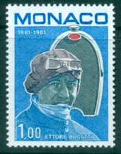 Monaco 1981 Sport, Motor Racing, Ettore Bugatti, MNH / UNM