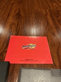 Dash Galaxy in the Alien Asylum Nintendo NES 1990 Cartridge Sleeve & Manual