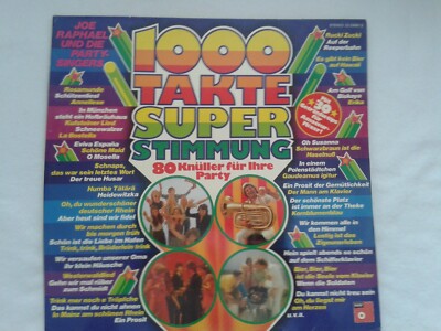 2LP  1000 Takte Super Stimmung - Party Non Stop - Doppel-Album Vinyl    R6
