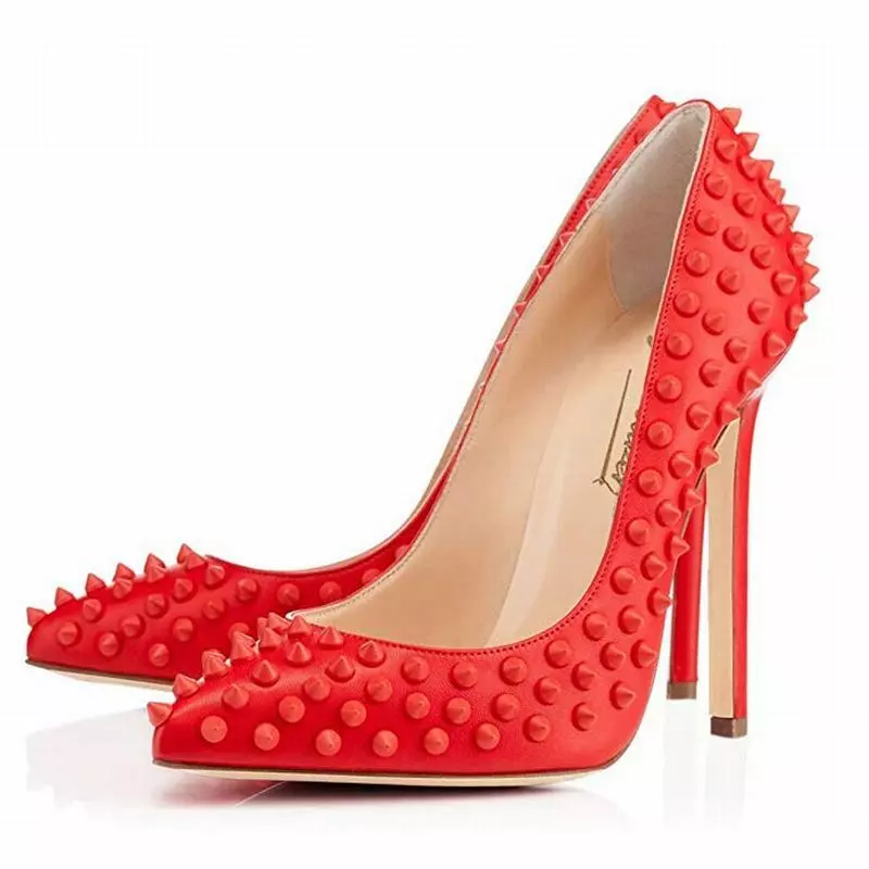 Spiked heel shoes store