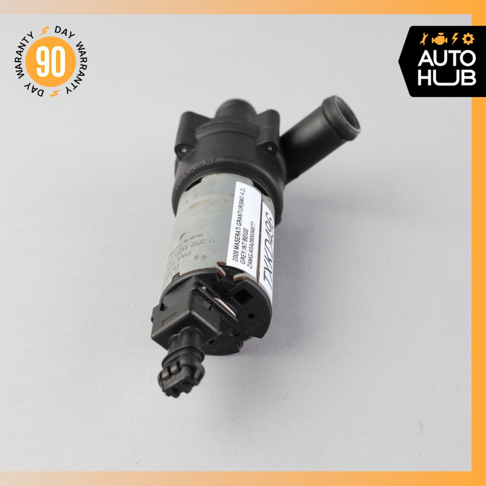 04-19 Maserati GranTurismo M145 Auxiliary AUX Circulation Water Pump OEM