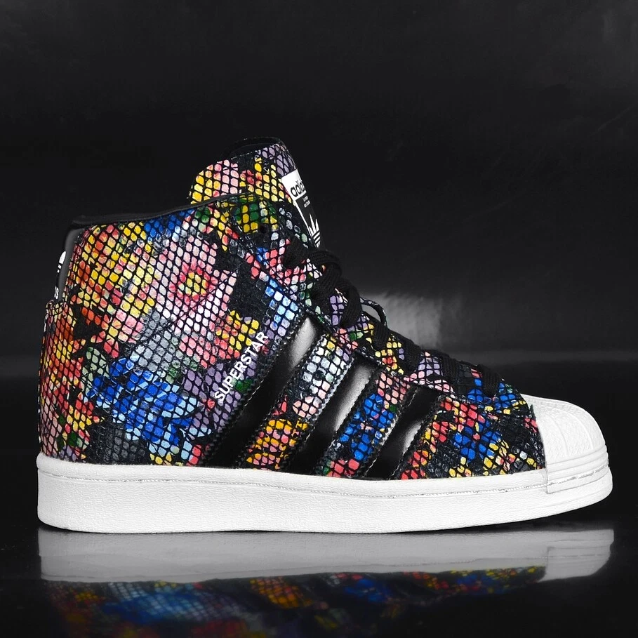 taart spectrum Ultieme Adidas Superstar Up Sneaker Keilabsatz Schuhe Damen Kinder Fashion Rita Ora  bunt | eBay