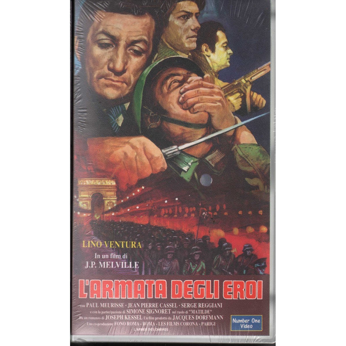 Army of Heroes VHS Jean-Pierre Melville Univideo - CN53822 Sealed
