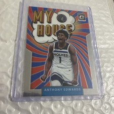Anthony Edwards My House Panini Donruss Optic Basketball 2021-2022