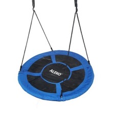 48" Kids Round PE Rope Tire Saucer Tree Swing Web Net Nest Brand New