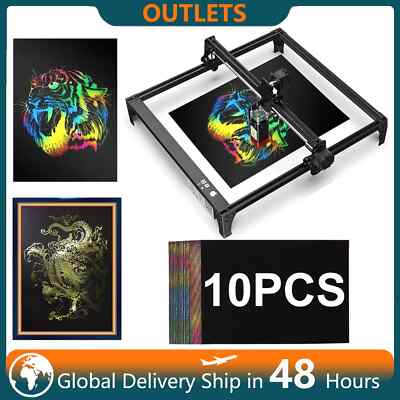 Laser Engraver Rainbow Scratch Art Paper 32K 16K 8K A4 DIY Cardboard For Printer