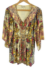 Live and Let Live Babydoll Tunic Top Liquid K...