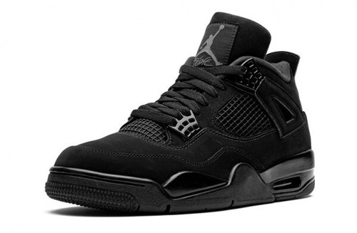 2020 Jordan 4 Retro Black Cat Black/Black-LT Graphite CU1110 010 size 10