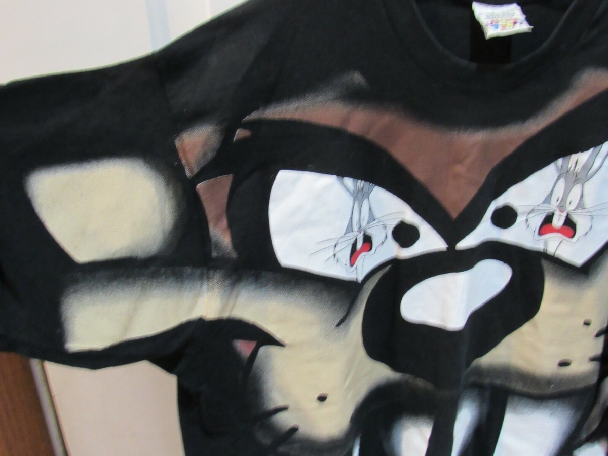 VTG 1997 Looney Tunes single stitch Bugs Bunny Tasmanian Devil T