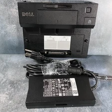 Dell KO7A E- Port Docking Station With AC Adapter 