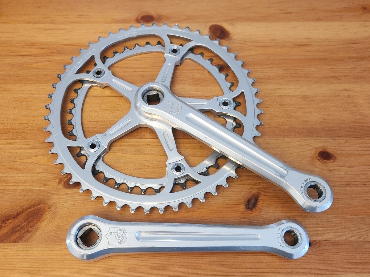 Vintage Campagnolo Record Crankset 53/43 144BCD 170MM square