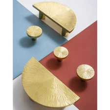 Brass Wardrobe Door Knob Drawer Pulls French Chinese Furniture Cabinet Handle