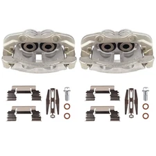 Rear Brake Caliper Set 2 Piston For 00-07 Chevy GMC Cadillac Truck Full Size SUV