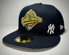 59Fifty Size 8 New York Yankees  MLB Patched Flawless 1996 World Series Blue