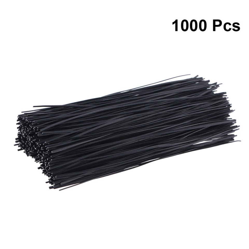 1000 Pcs Label Ties Cord for Electrical Cords Heavy Duty Black Cable eBay