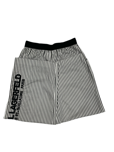 Karl Lagerfeld Grey Striped Wide Leg Casual Trousers Size EU 34 - Picture 4 of 8