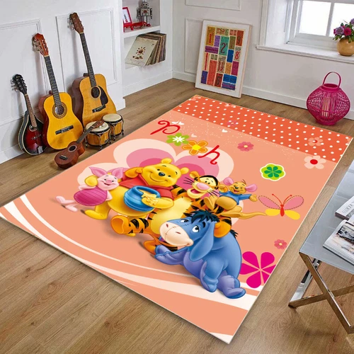Alfombra 3D Winnie The Pooh alfombra de salón alfombra de suelo alfombras antideslizantes DE - Imagen 18 de 29