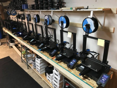 Gebrauchter Creality Ender-3V3 KE/Ender-3 S1/Ender-3V2 Neo 3D Drucker EU