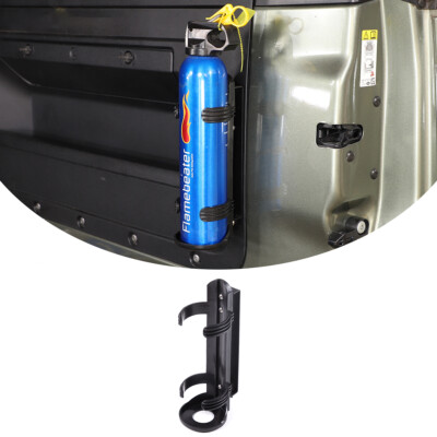 Trunk tailgate Fire Extinguisher Holder Mount Bracket For LR Defender 2020-23