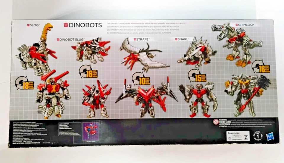 Transformers Age Extinction Platinum DINOBOTS G1 MISB Grimlock - Image 2 of 4