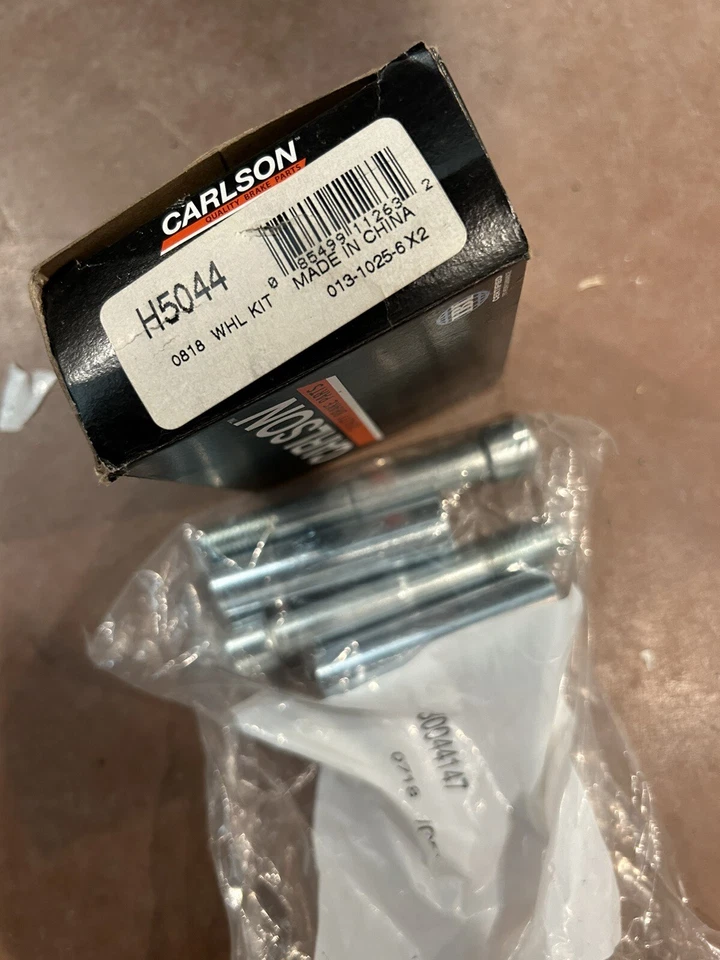 Kit de pernos de pinza de freno de disco delantera Carlson H5044 Foto 4 de 4