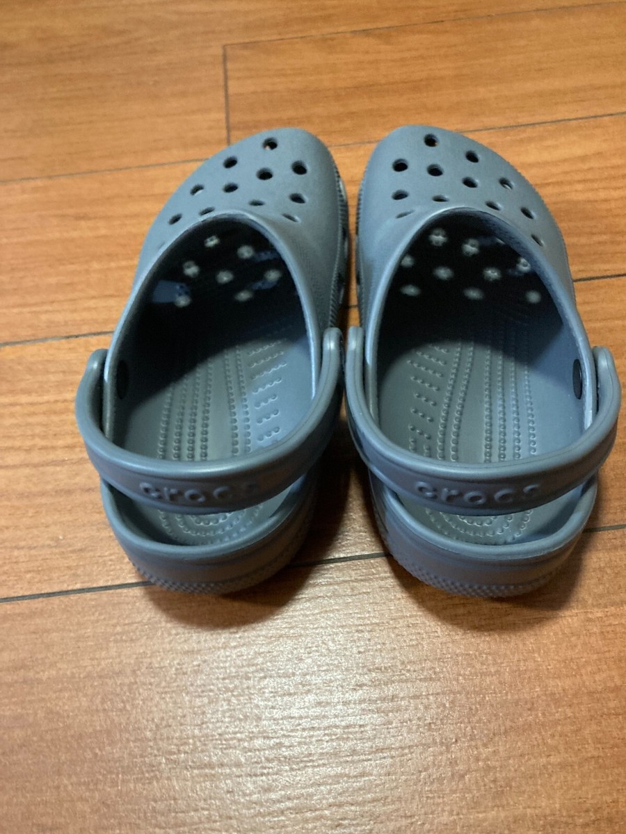 Crocs Classic Slip-On Clogs Gray Men's Women's