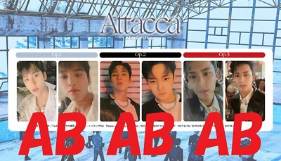 MINGYU SEVENTEEN - Attacca - Official Photo card Op.1 2 3