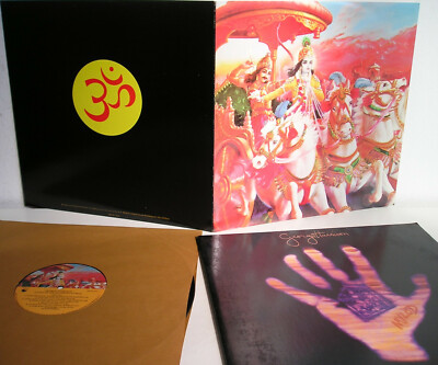 George Harrison Living In Material World LP +Poster+Insert 1st US Press 1973