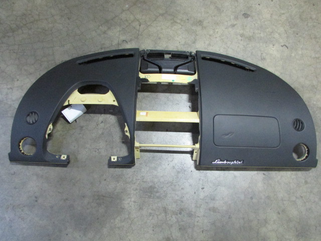 Lamborghini Gallardo LP560, Dash Panel, Black With Yellow Stitching, 401857041F