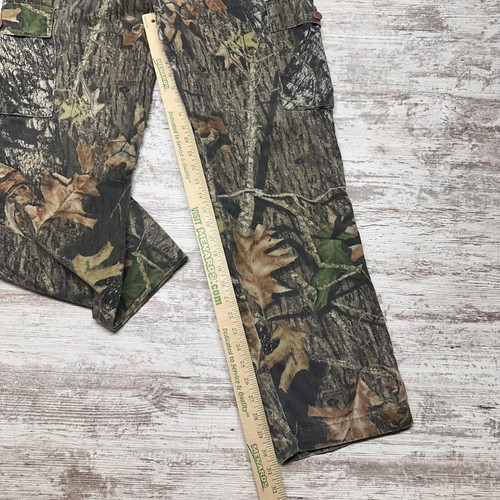 Vintage Cabelas Cargo Pants Mens 32 Camouflage Mossy Oak Break Up Hunting - Picture 6 of 9