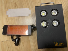 IKAN ILED400, 4-Bulb LED Light and Litepanels Miniplus 5600K