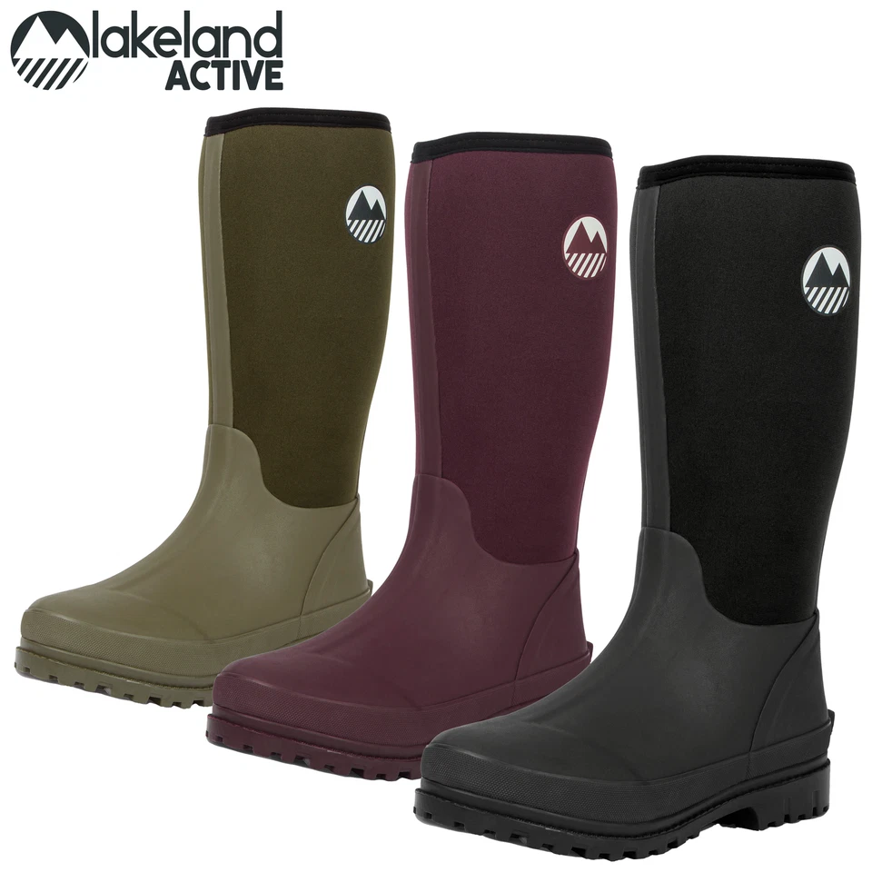 Lakeland Active Damen Rydal Neopren Thermo Gummi Gummistiefel Muck
