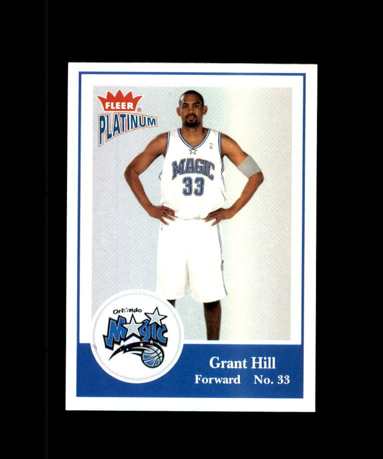 2003-04 Fleer Platinum Basketball #43 Grant Hill magic | eBay