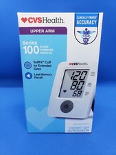 CVS HEALTH UPPER ARM SERIES 100 BLOOD PRESSURE MONITOR MODEL BP3NGI- NEW
