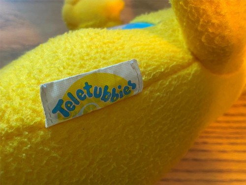 Teletubbies 1998 Red Po Eden Yellow Laa-Laa Playskool Vintage Plush Toy Doll 13" - Picture 13 of 15