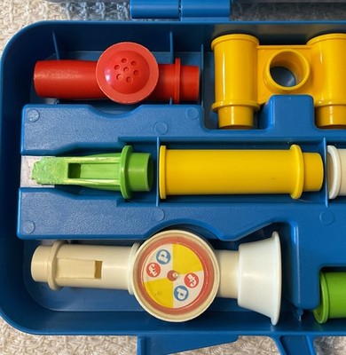Fisher Price Crazy Combo Horn Set #604 - COMPLETE, Vintage 1984 | eBay