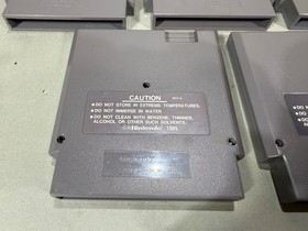 5 Vintage Nintendo NES Yoshi Goonies Spy Othello Video Console Game Cartridges