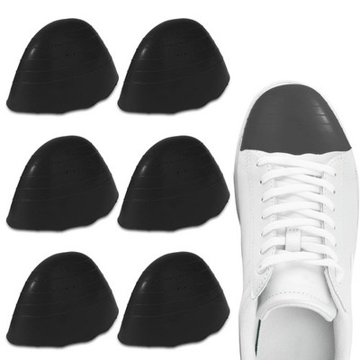 6PCS Shoe Filler Insert for Loose Shoe,Toe Cushion Fillers Make Shoes Fit(Black)