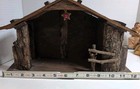 6 PC set Vintage  Nativity Music Box Set Manger Scene Figurines Stable — photo 8