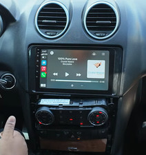 F&uuml;r Mercedes M-Klasse W164 ML 280 320 32G GPS Android 14 Navi AutoRadio Carplay