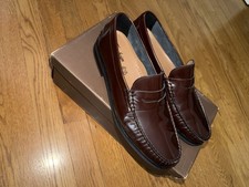 NEW IN BOX  Burgundy Florsheim Berkley Flex Penny Loafer 10D